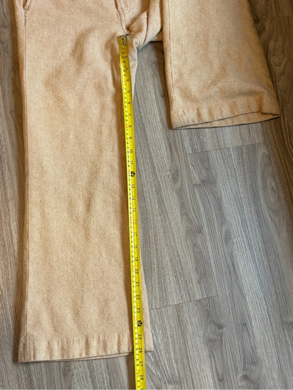 Banana Republic Women's Size 8R Camel Wool Bootcut Pants Mid Rise
